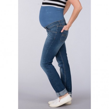Venezia Jeans Blue Jeansy ciążowe