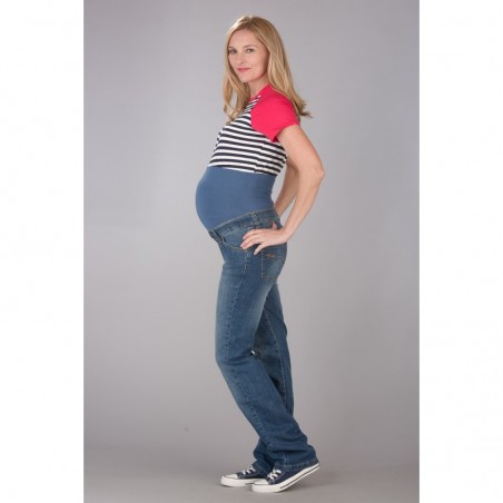 Brooklyn Jeans Blue Jeansy ciążowe