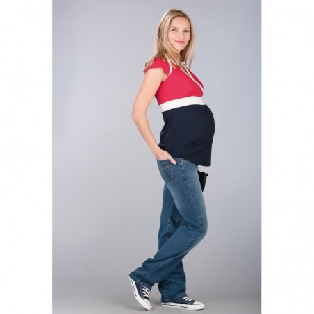 Brooklyn Jeans Blue Jeansy ciążowe