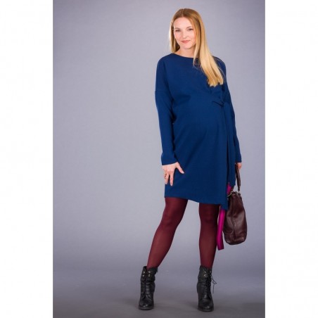 Philippa Dark Blue Sukienki ciążowe