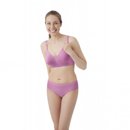 Body Silk Seamless Yoga pink heather חזיות הנקה