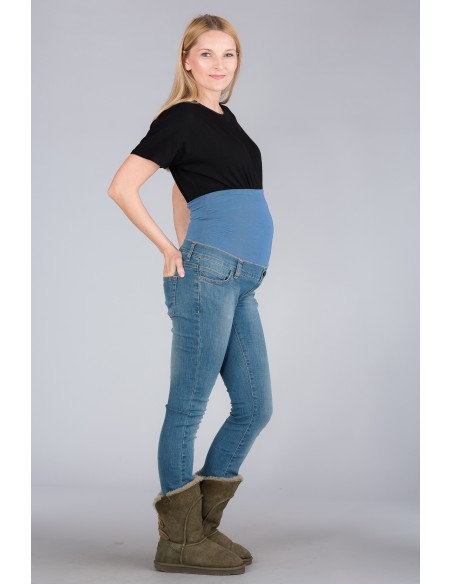 California Jeans Blue Jeansy ciążowe