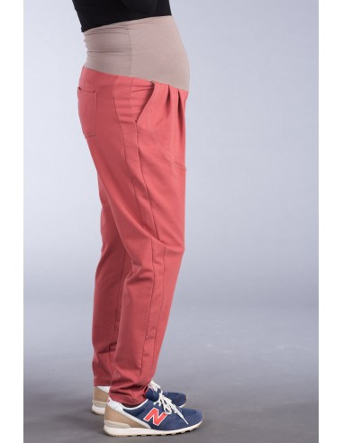 Gillian marsala Spodnie ciążowe