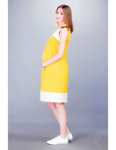 Virginia yellow Sukienki ciążowe