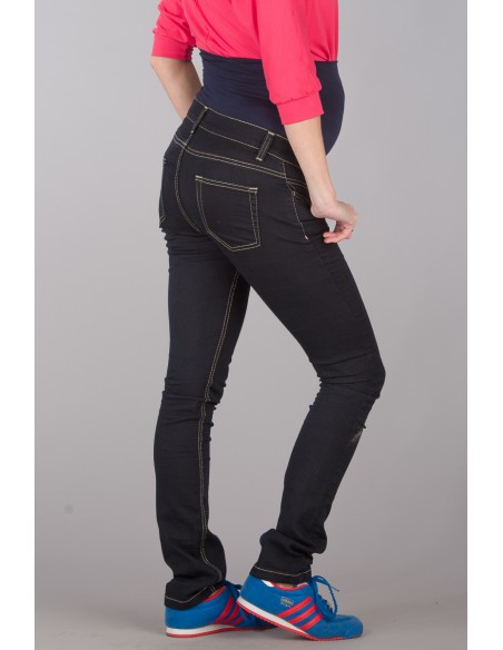 Skinny Jeans Navy Jeansy ciążowe